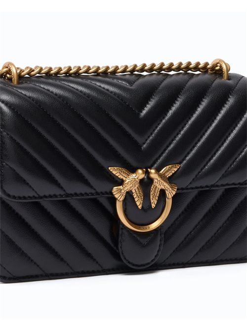 Borsa piccola a tracolla Love Bag One Chevron New Buckle PINKO | 107620A0GK/Z99Q